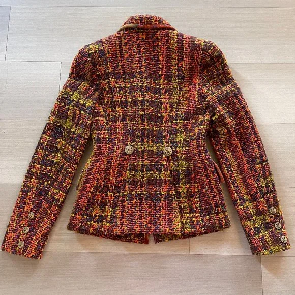 Auc Christian Lacroix Boucle Tweed 2 pisses suit - Picture 10 of 15